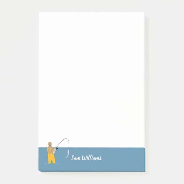 Fishing Post-it Notes (Front)