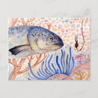Fishing Postcard