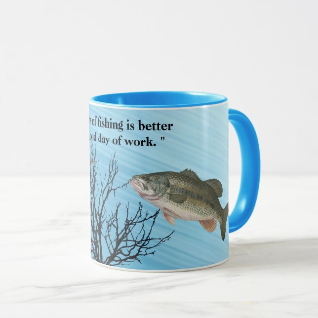 FISHING QUOTE MUG (Front Right)