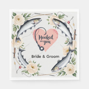 Fishing r Weding themed for Fishing lovers Napkins