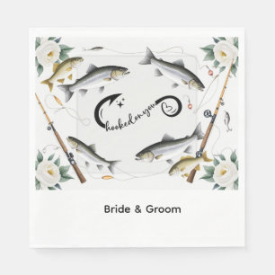 Fishing r Weding themed for Fishing lovers  Napkins