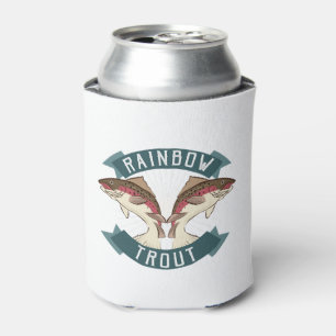 fishing rainbow trout can cooler