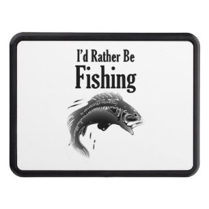 fishing rather be fish hitch cover