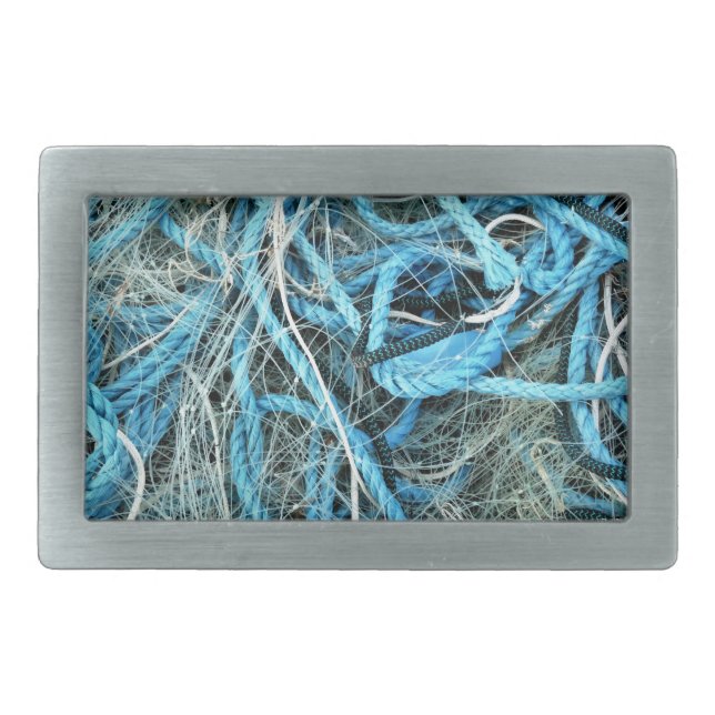 FISHING RECTANGULAR BELT BUCKLE (Front)