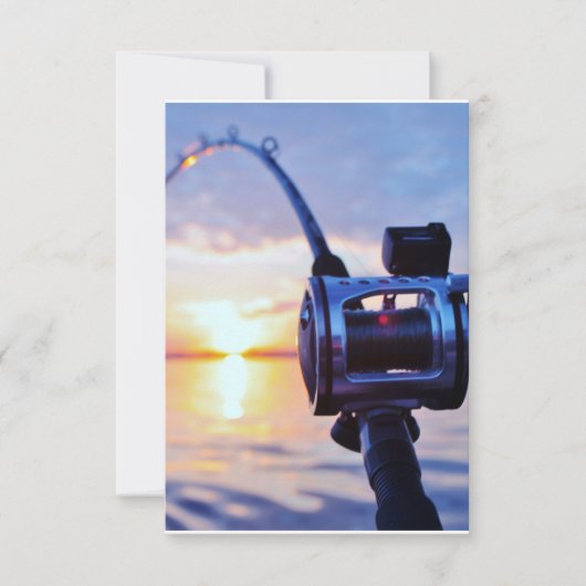 Fishing Reel at Sunset (Front)