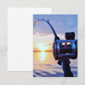 Fishing Reel at Sunset (Front/Back)
