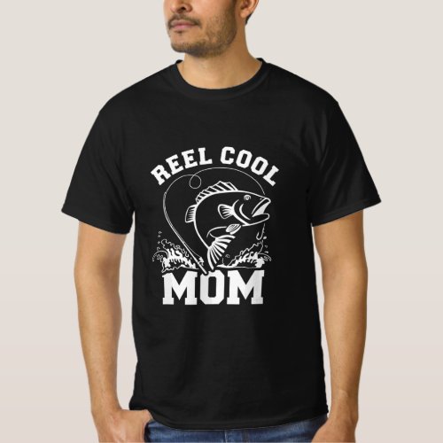 Fishing Reel cool mom  T_Shirt