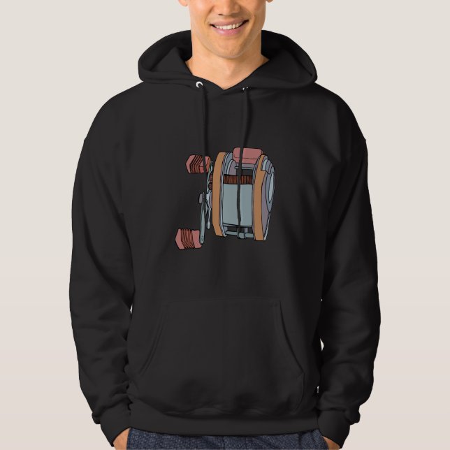 Fishing Reel Hoodie (Front)
