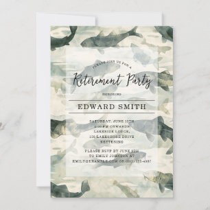 Fishing Retirement Party Invitation