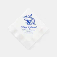 Fishing Retirement Party - Gone Fishing Napkins