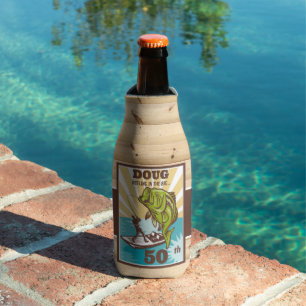 Fishing Retro Reeling Bottle Cooler
