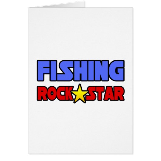 Fishing Rock Star Cards (Front)