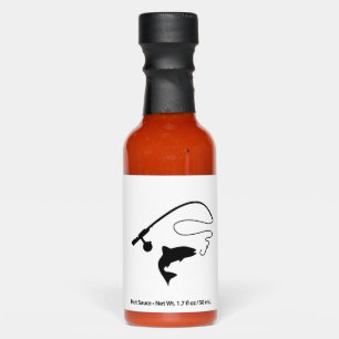 Fishing rod and fish hot sauces