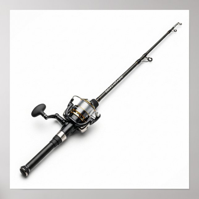 Fishing Rod and Reel Poster (Front)