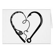 FISHING ROD HEART HOOK (Front Horizontal)