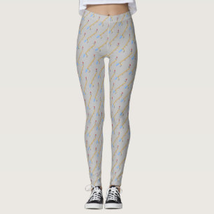 Fishing rod leggings