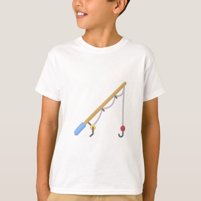 Fishing rod T-Shirt (Front)