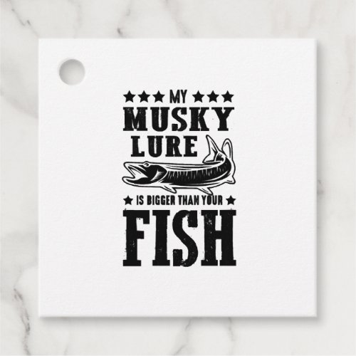 Fishing Saying Fishing Fish Favor Tags