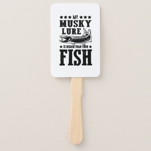 Fishing Saying Fishing Fish Hand Fan