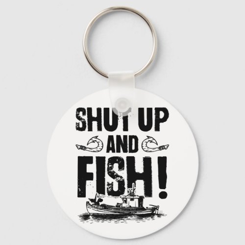 Fishing saying fishing keychain