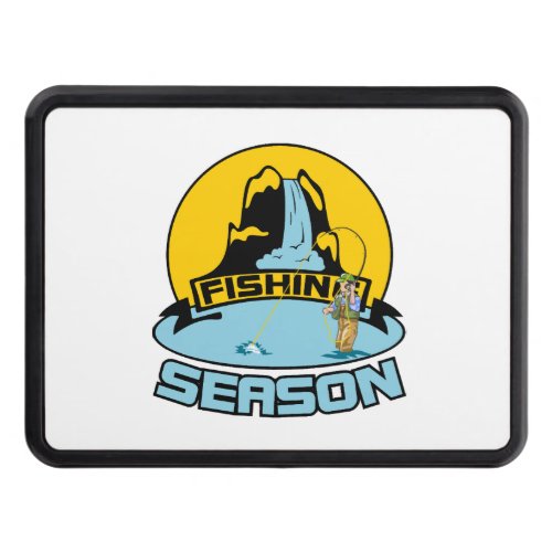 Fishing Season Fishing _ Fishing Birthday Gift Hitch Cover