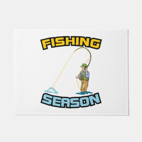 Fishing Season Fishing _ Fishing Girthday Gift Doormat