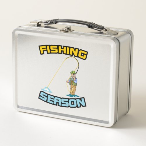 Fishing Season Fishing _ Fishing Girthday Gift Metal Lunch Box