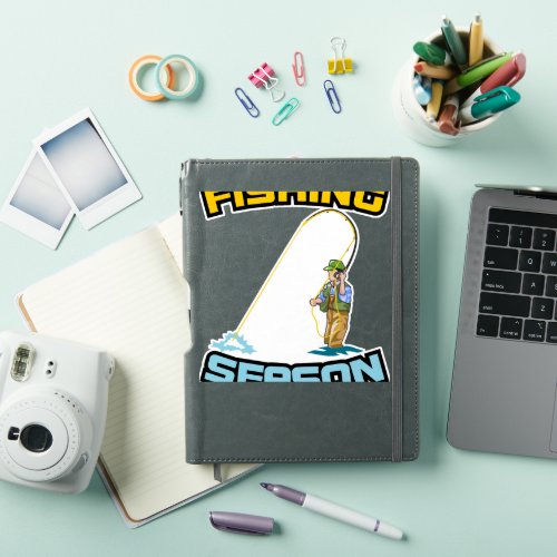 Fishing Season Fishing _ Fishing Girthday Gift Sticker