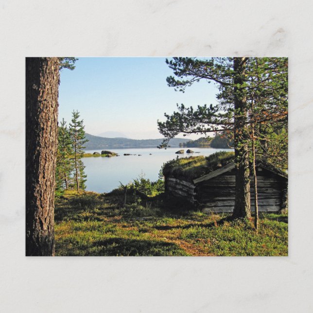 Fishing Shack Postcard (Front)