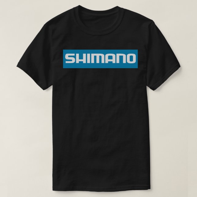 FISHING-SHIMANO LOGO Sticker T-Shirt (Design Front)