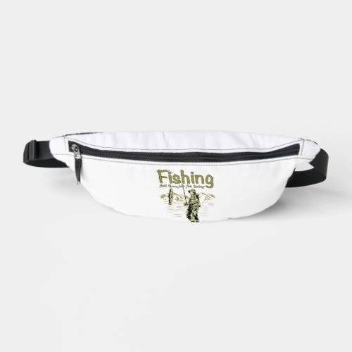 Fishing sport fishing rod fanny pack