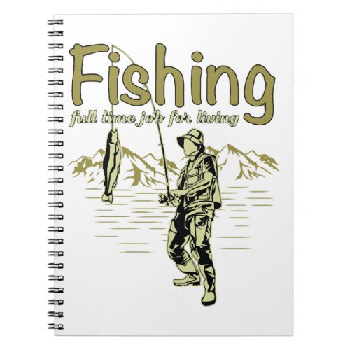 Fishing sport fishing rod notebook