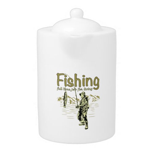 Fishing sport fishing rod teapot