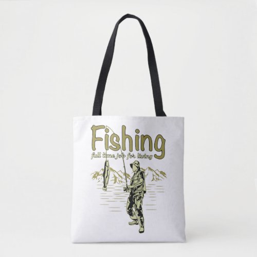 Fishing sport fishing rod tote bag