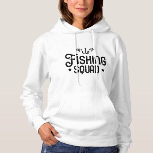 Fishing Squad Fishing Team Fishing Hoodie