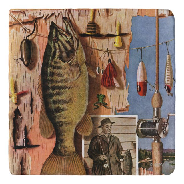 Fishing Still Life by John Atherton Trivet (Front)