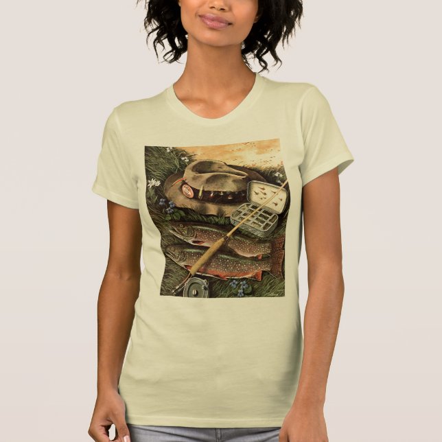 Fishing Still Life T-Shirt (Front)