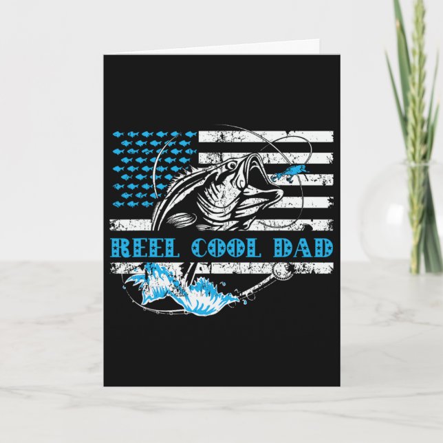 Fishing Stuff For Fathers Day  Card (Front)
