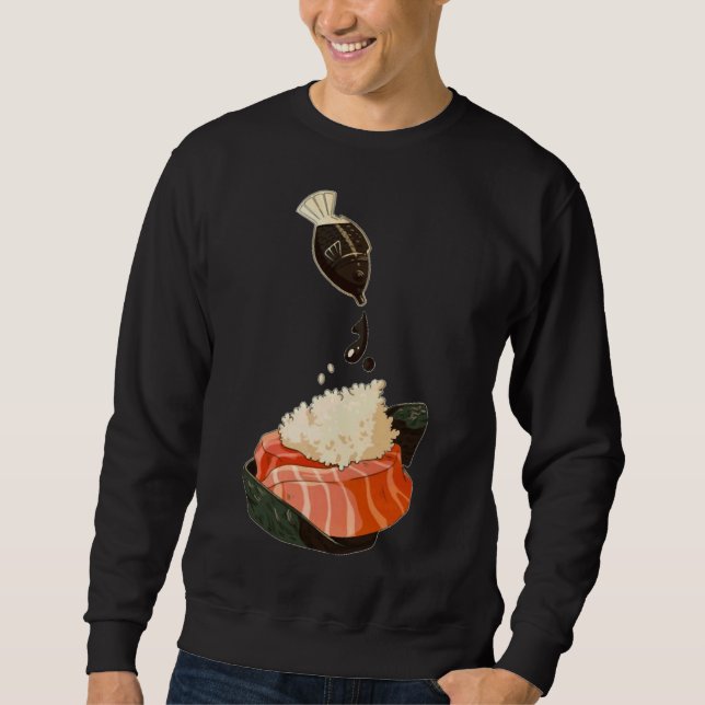 Fishing Sushi  Sweatshirt (Front)