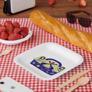 Fishing Tackle Box Paper Plates