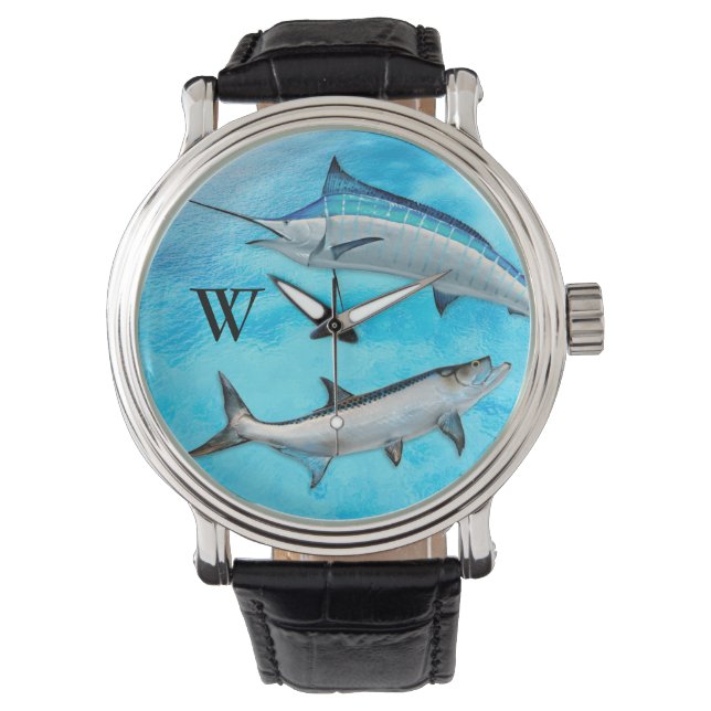 Fishing Tarpon Marlin Blue Water Initial Watch (Front)