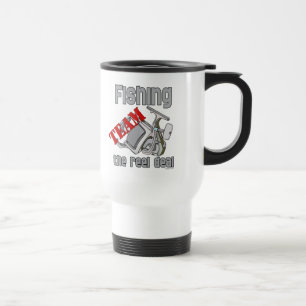 Fishing Team Fishing The Reel Deal Travel Mug