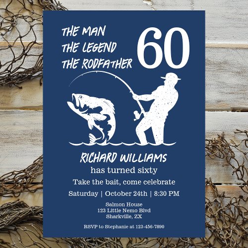 Fishing the Legend Rodfather 60th Birthday