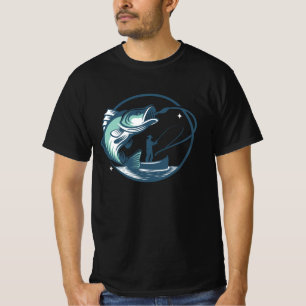 Fishing - “The Reel Deal” Customizable Angler T-Shirt