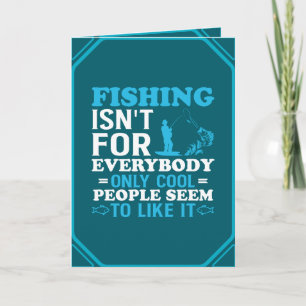 Fishing Theme Birthday Card