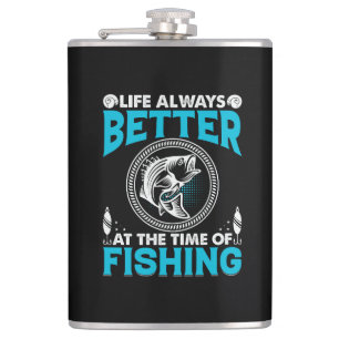 Fishing Theme Flask