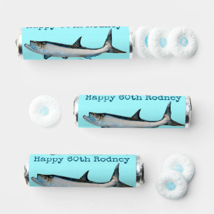 Fishing Theme Happy Birthday Fisherman Breath Savers® Mints