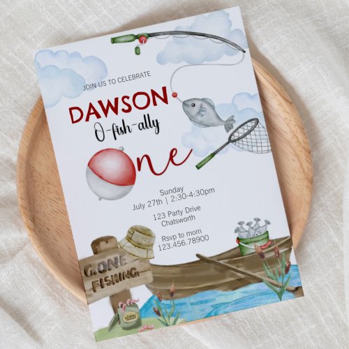 fishing-themed, Fishing Birthday, One, first birth