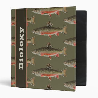 Fishing Themed School Subject Binder
