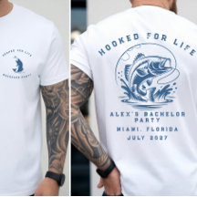 Fishing Themed Weekend Trip Bachelor Party